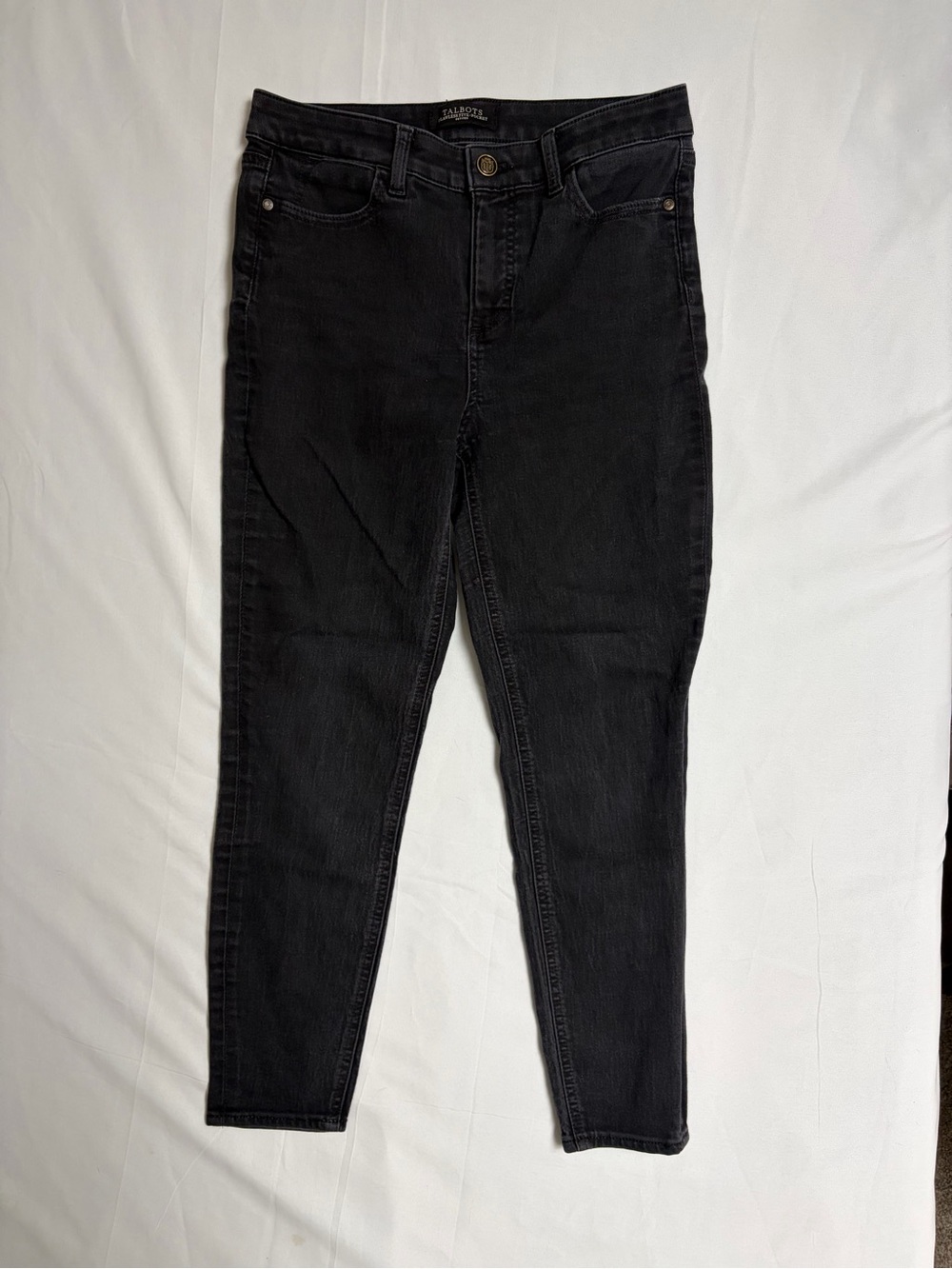 Talbots Black Skinny High-Rise Jeans